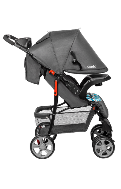 Прогулянкова коляска Lionelo EMMA PLUS BLUE SCANDI - зображення 7