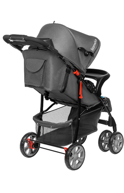 Прогулянкова коляска Lionelo EMMA PLUS BLUE SCANDI - зображення 5