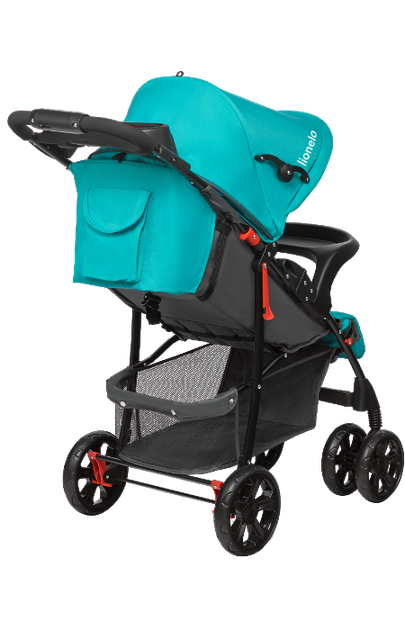 Прогулянкова коляска Lionelo EMMA PLUS VIVID TURQUOISE - зображення 6