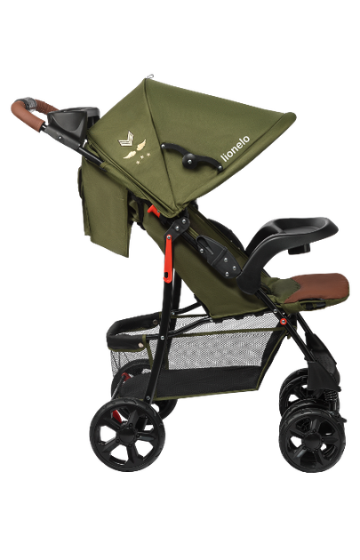 Прогулочная коляска Lionelo EMMA PLUS FOREST GREEN - Фото 4 Прогулочная коляска Lionelo EMMA PLUS FOREST GREEN - изображение 4