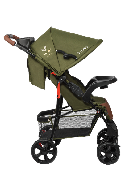 Прогулочная коляска Lionelo EMMA PLUS FOREST GREEN - Фото 6 Прогулочная коляска Lionelo EMMA PLUS FOREST GREEN - изображение 6