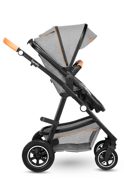 Универсальная коляска 2 в 1 Lionelo AMBER GREY STONE - изображение 3