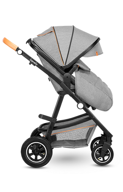 Универсальная коляска 2 в 1 Lionelo AMBER GREY STONE - изображение 7