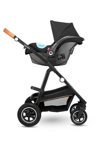 Универсальная коляска 3 в 1 Lionelo AMBER GREY GRAPHITE - изображение 3