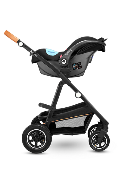 Универсальная коляска 3 в 1 Lionelo AMBER GREY GRAPHITE - изображение 4