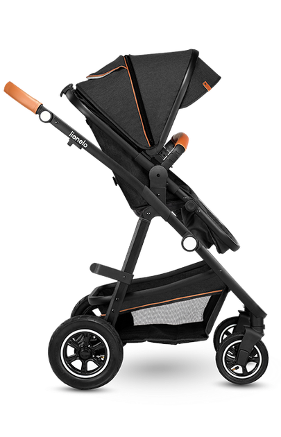 Универсальная коляска 2 в 1 Lionelo AMBER GREY GRAPHITE - изображение 6