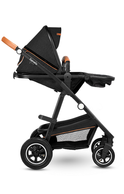 Универсальная коляска 2 в 1 Lionelo AMBER GREY GRAPHITE - изображение 7