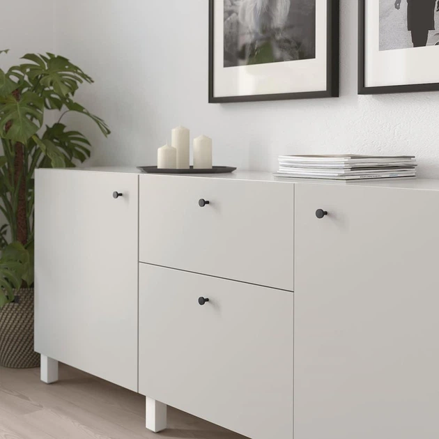Ручка IKEA BAGGANAS 21 мм (903.384.17) - Фото 4 Ручка IKEA BAGGANAS 21 мм (903.384.17) - зображення 4