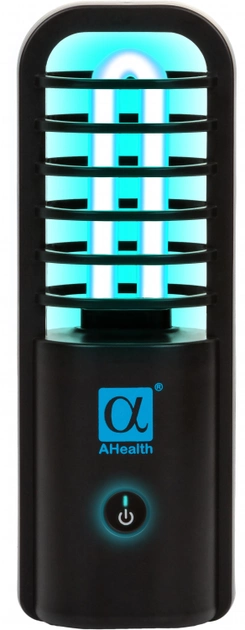 Бактерицидна лампа ультрафіолетова AHealth AH UV2 black - зображення 1