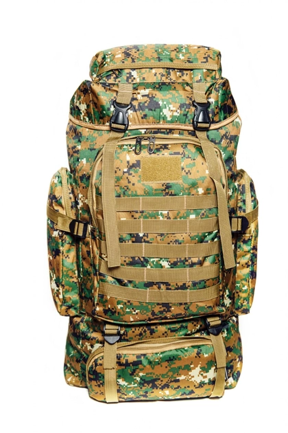 Рюкзак тактичний зсу 65л, рюкзак військовий піксель, тактичний рюкзак ВСУ - зображення 1