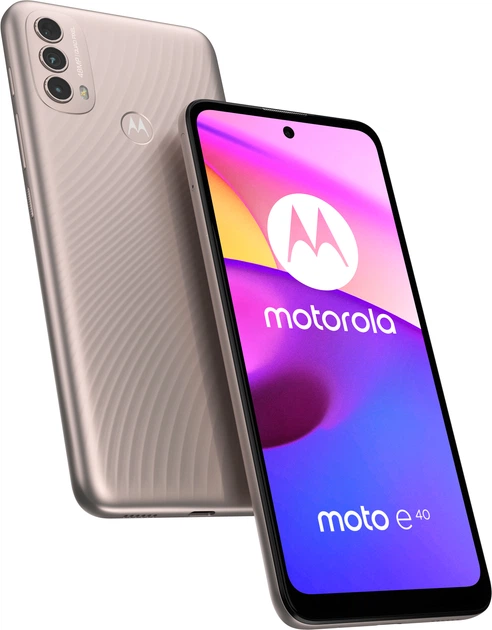 Smartfon Motorola E40 4/64GB Pink Clay (TKOMOTSZA0174) - obraz 5
