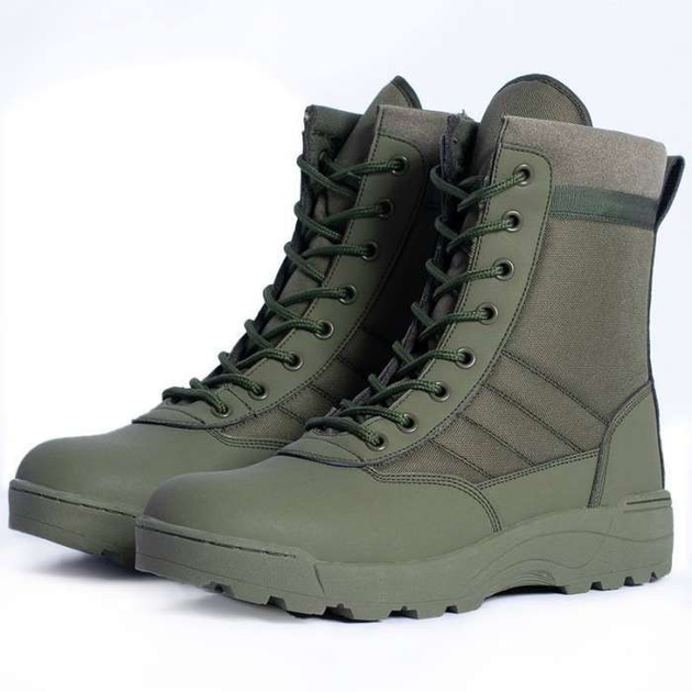 Ботинки летние Summer boots цвет хаки размер 46 - изображение 1