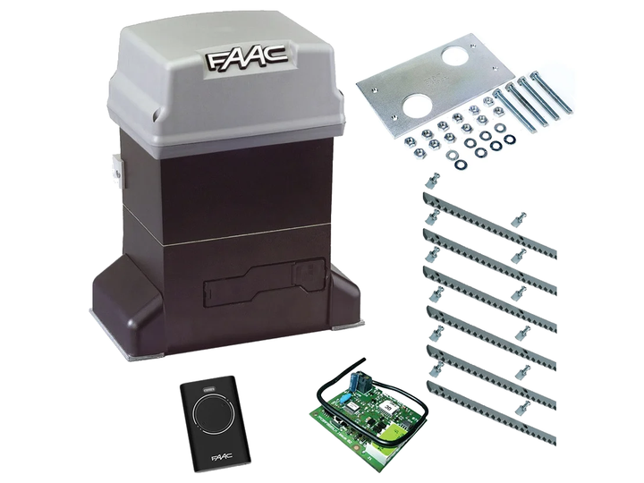 Автоматика для откатных ворот FAAC 746 ER KIT (створка до 600 кг.) Без аксессуаров, 1 шт., 6 м - Фото 1 Автоматика для откатных ворот FAAC 746 ER KIT (створка до 600 кг.) Без аксессуаров, 1 шт., 6 м - изображение 1