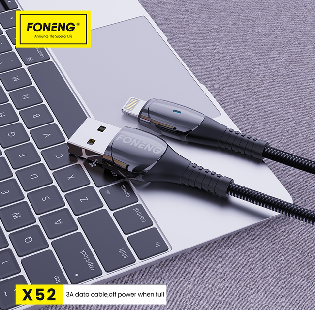 Зарядный кабель Zinc Intellectual FONENG Micro-USB - изображение 7