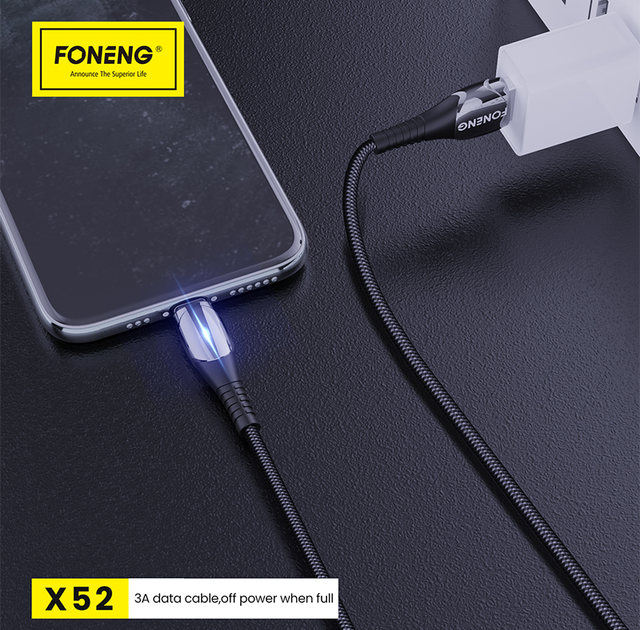 Зарядный кабель Zinc Intellectual FONENG Micro-USB - изображение 9