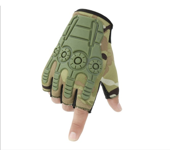 Перчатки тактические RUIN HAWK в стиле милитари камуфляж XL 03258 - изображение 1