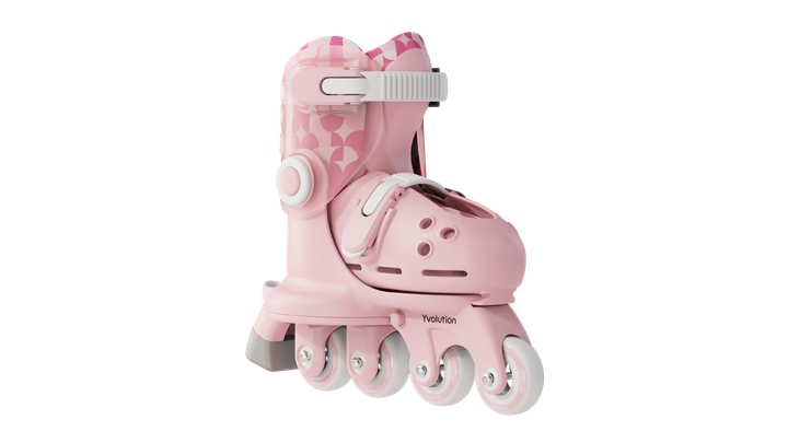Роликові ковзани Yvolution Switch Skates Рожеві Розмір 23-28 (YR25P4) - зображення 2
