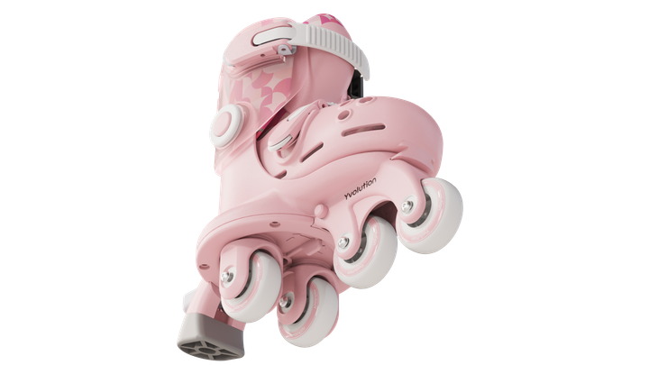 Роликові ковзани Yvolution Switch Skates Рожеві Розмір 23-28 (YR25P4) - зображення 4