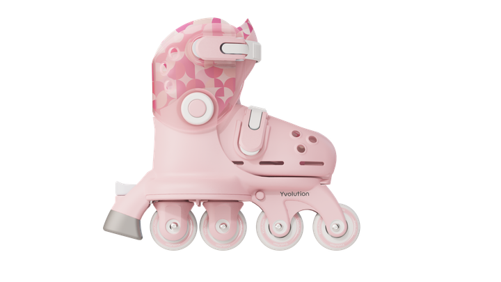 Роликові ковзани Yvolution Switch Skates Рожеві Розмір 23-28 (YR25P4) - зображення 7