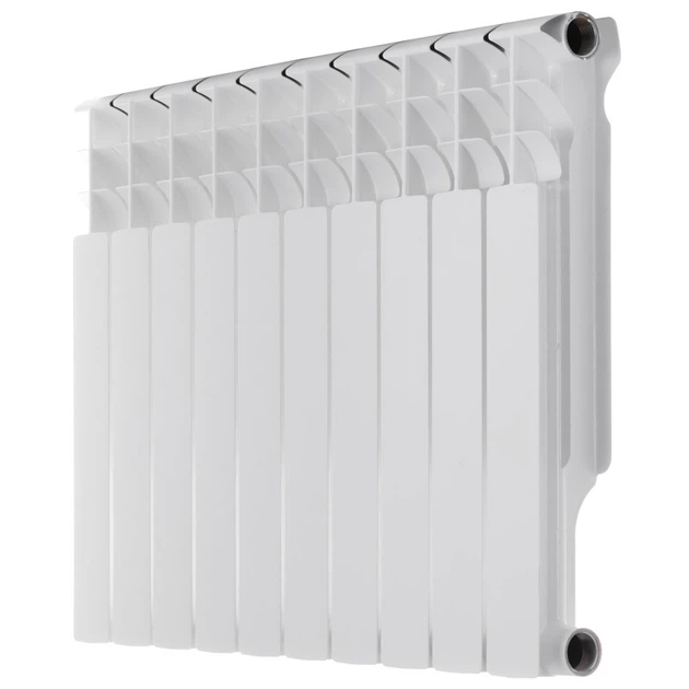 Биметаллический радиатор Bitherm 80 Bimetal-500L боковое подключение, белый (кратно 10 секций) (BT0556) - изображение 3