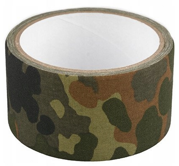 Лента камуфляжная текстильная для маскировки оружия 5 см х 4,5 м ACM Camouflage Tape FLECKTARN (ACM-17-011542) - изображение 1