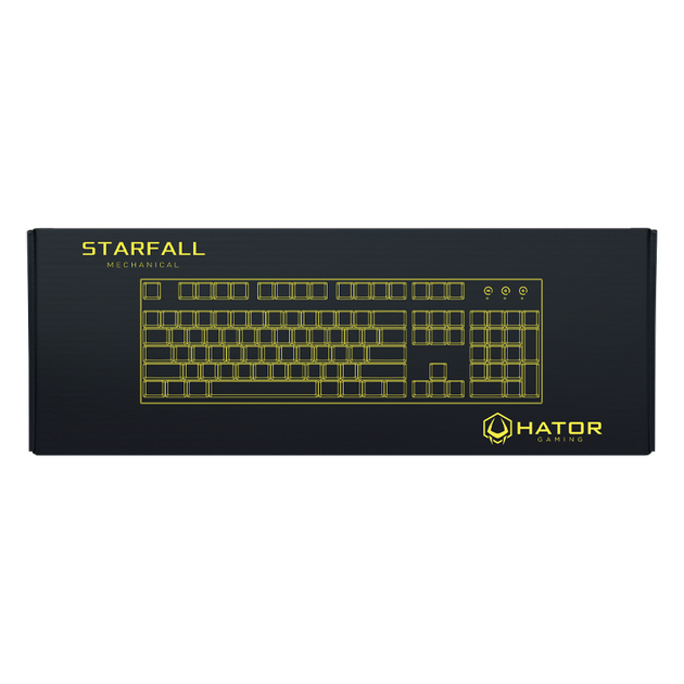 Клавіатура Hator Starfall Outemu Mechanical Switches Red (HTK-608) [69191] - зображення 6