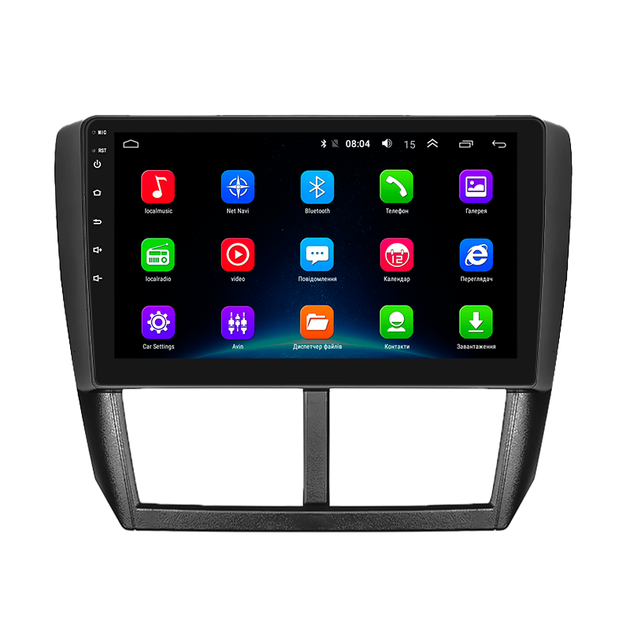 Штатная магнитола 9" Lesko для Subaru Forester III 2007-2011 4/64Gb/ 4G/ Wi-Fi/ CarPlay Premium Субару - изображение 2