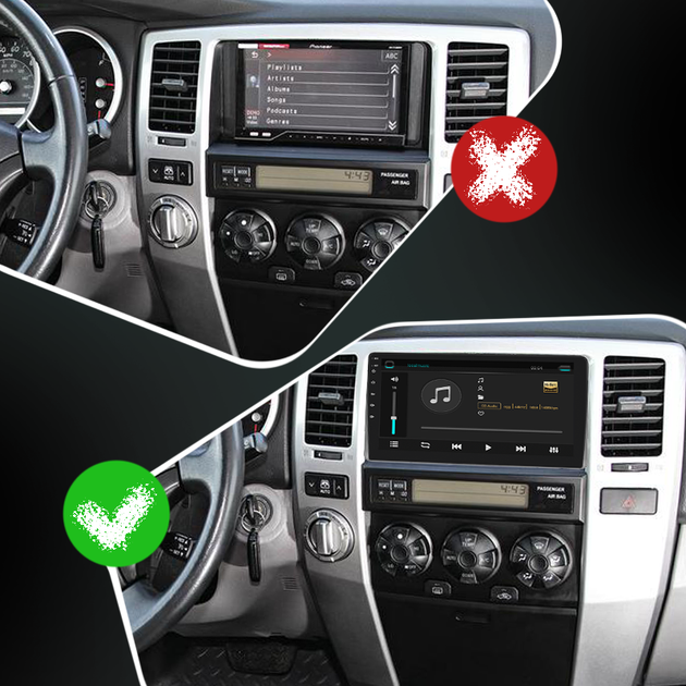 Штатная магнитола 9" Lesko для Toyota 4Runner IV Рестайлинг 2005-2009 4/64Gb/ 4G/ Wi-Fi/ CarPlay Тойота - изображение 3