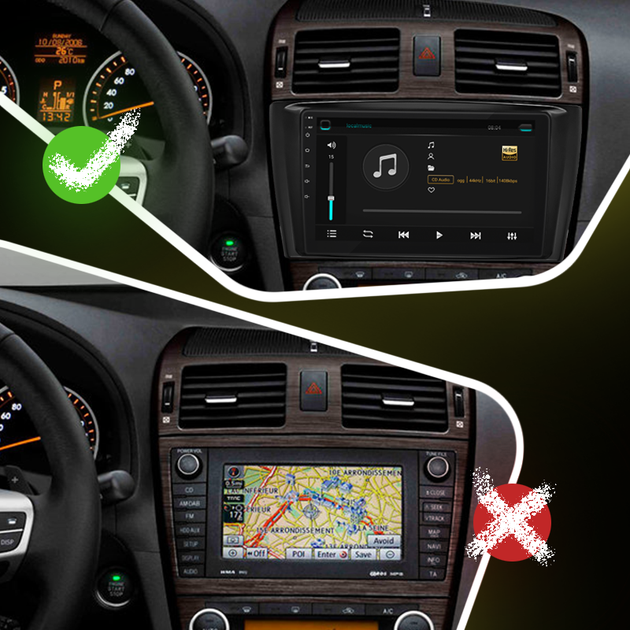 Штатная магнитола 9" Lesko для Toyota Avensis III Рестайлинг 2011-2015 6/128Gb 4G Wi-Fi GPS Top Тойота - изображение 3
