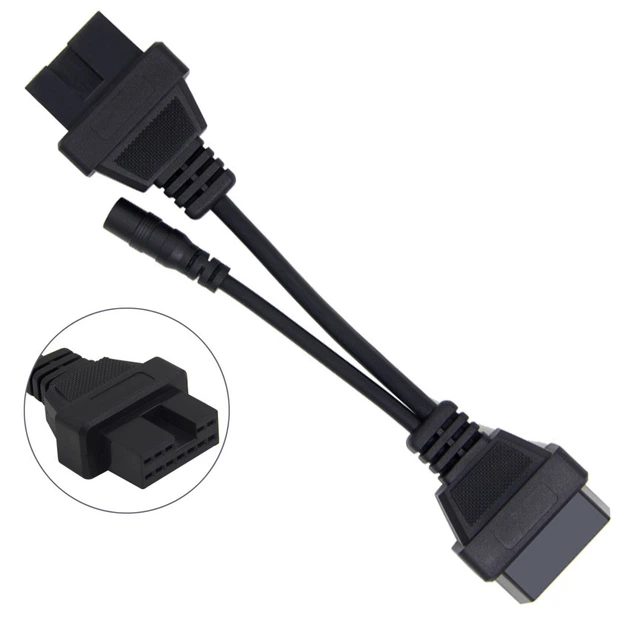 Переходник OBD2 на Mitsubishi 12 pin - Фото 5 Переходник OBD2 на Mitsubishi 12 pin - изображение 5