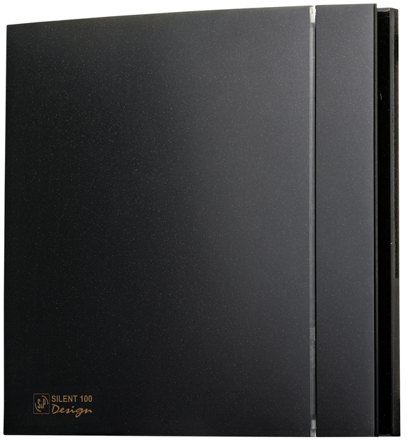 Вытяжной вентилятор Soler&Palau SILENT-100 CHZ BLACK DESIGN-4C с датчиком влажности - изображение 5