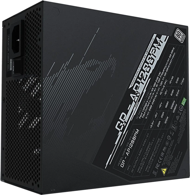 Zasilacz Gigabyte Aorus P1200W 80+ Platinum Modular (GP-AP1200PM) - Zdjęcie 4 Zasilacz Gigabyte Aorus P1200W 80+ Platinum Modular (GP-AP1200PM) - obraz 4