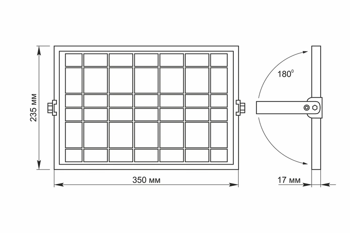 LED прожектор автономний VIDEX 1000LM 5000K 3.2 V VL-FSO2-505 на сонячній батареї, з пультом - зображення 9