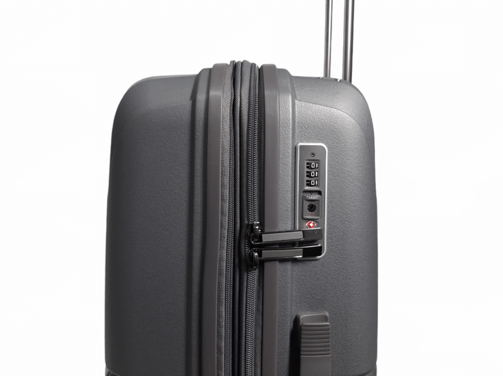 Чемодан дорожный Средний (М) Полипропилен Airtex 245 75л 67,5x46x27,5см Серый (Grey) - изображение 4