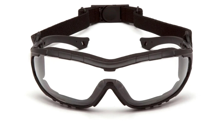 Тактичні окуляри балістичні Pyramex V3T Anti-Fog, прозорі - зображення 2