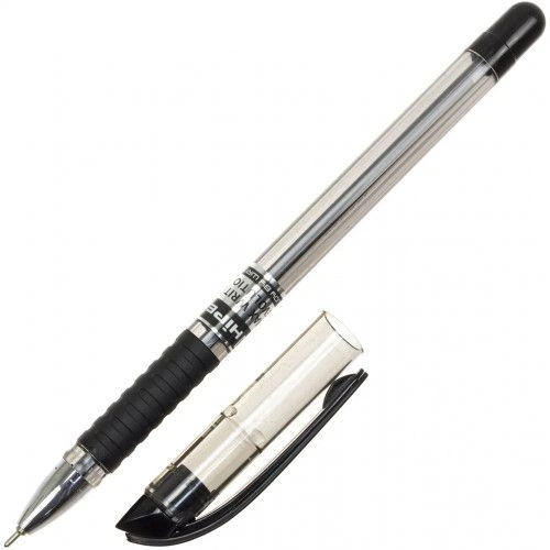Ручка масляна Hiper MAX WRITER EVOLUTION чорна 0.7 мм (HO-335-ES BLACK) - зображення 3