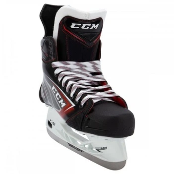 Коньки CCM JETSPEED FT460 SR взрослые, Размер 9.5 D (43,5), черный/красный, JS460-SR-95D - изображение 2