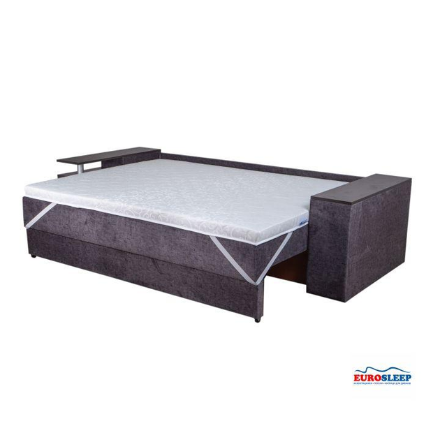 Тонкий матрас на диван (футон, топер) EUROSLEEP SIMPLEX (4см, 3/3 ...