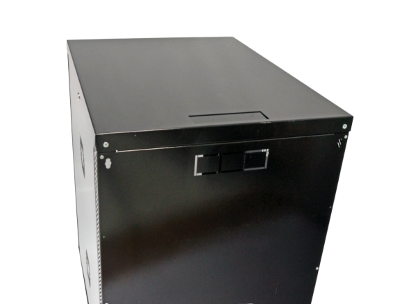 Шафа серверна настінна Net-server 19" 18U 907х600х800мм (В*Ш*Г) розбірна чорна UA-MGSWA188B - зображення 5