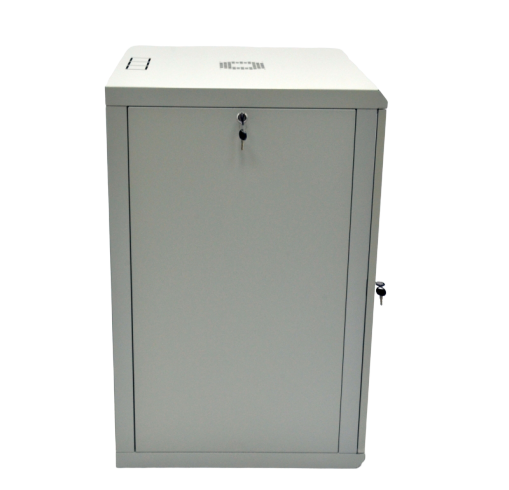 Шафа серверна настінна CMS 19", 18U, 907х600х600мм (В*Ш*Г), розбірний, сірий, UA-MGSWL186G - зображення 4