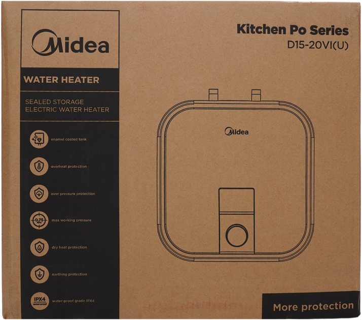 Бойлер Midea D15-25VI (U) Green - зображення 16