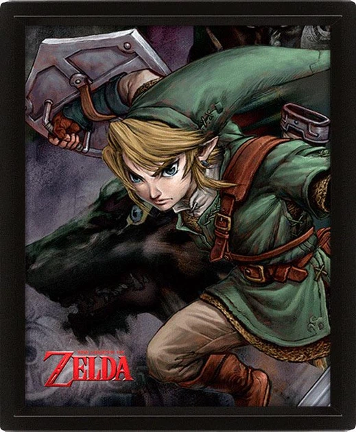 3D Постер The Legend Of Zelda (Twilight Princess) 25,4 x 20,3 см 4010767 - Фото 1 3D Постер The Legend Of Zelda (Twilight Princess) 25,4 x 20,3 см 4010767 - изображение 1