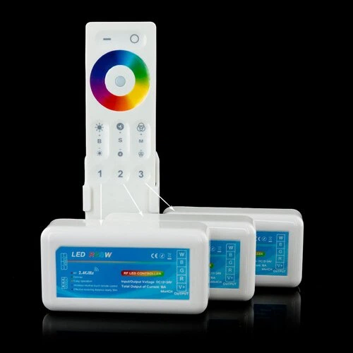 Пульт д/к OEM C-REM-2.4g-Touch-3 zone для контроллера RGBW (00-00012276) - Фото 4 Пульт д/к OEM C-REM-2.4g-Touch-3 zone для контроллера RGBW (00-00012276) - изображение 4