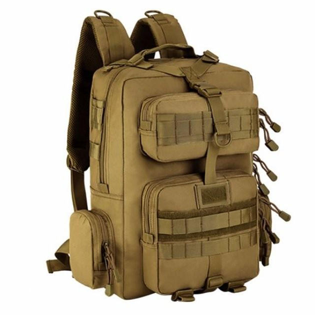 Багатофункціональний тактичний рюкзак 30L Захисник 157 хакі - зображення 1