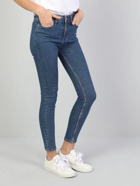 Джинси Super Slim Fit жіночі Colin's 759 Lara CL1047044DN40683 25-32 Сині - зображення 2