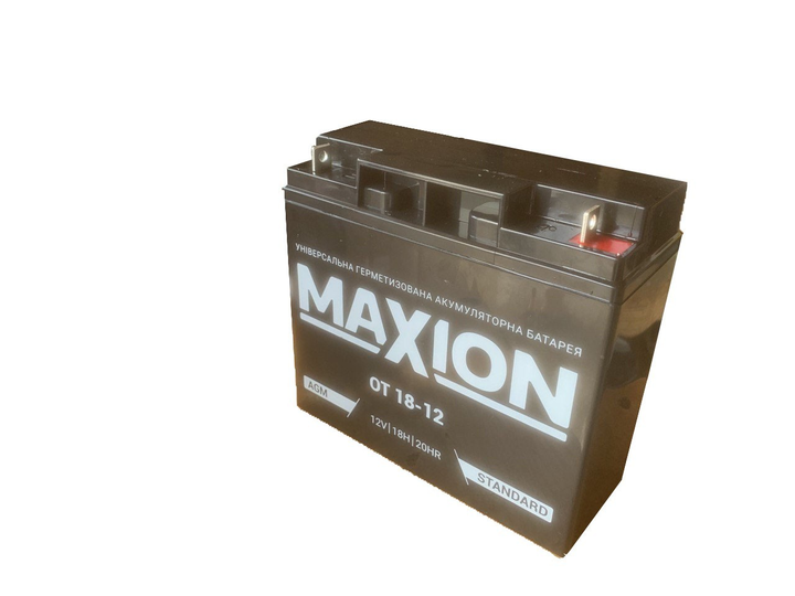 Аккумулятор MAXION 12V 18Ah AGM – фото, отзывы, характеристики в ...
