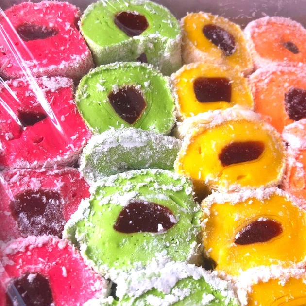 Рахат-лукум у кокосовій стружці Фрукт 2 Sultan Assorti 2 Amanti 1500 г Аманті (A-As-Fruit-2-1500) - зображення 11