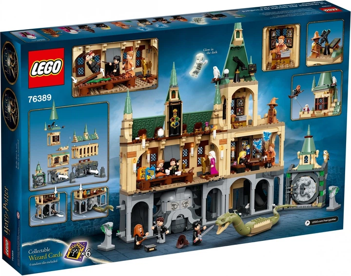 Конструктор LEGO 76389 Гаррі Поттер Таємна кімната Гоґвортса Harry Potter Hogwarts Chamber of Secrets - Фото 13 Конструктор LEGO 76389 Гаррі Поттер Таємна кімната Гоґвортса Harry Potter Hogwarts Chamber of Secrets - изображение 13