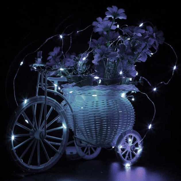 Светодиодная Гирлянда Springos 30 м 300 LED CL0309 новогодняя холодный белый - изображение 7