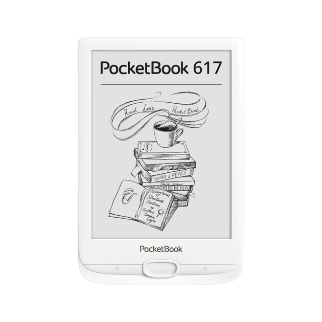 Електронна книга Pocketbook 617 White (PB617-D-CIS) - Фото 1 Електронна книга Pocketbook 617 White (PB617-D-CIS) - изображение 1